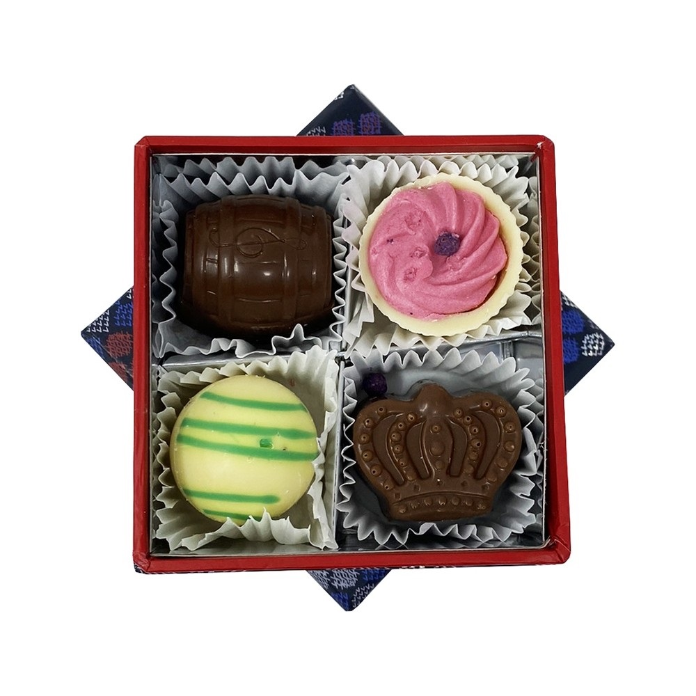 CUTIE CU 4 PRALINE BELGIENE VALENTINO ECLAT BOX 60G