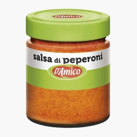 Cremă picantă de ardei copți D'Amico 130g