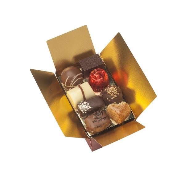 BALLOTIN PRALINE BELGIENE VALENTINO RED HEARTS 160G