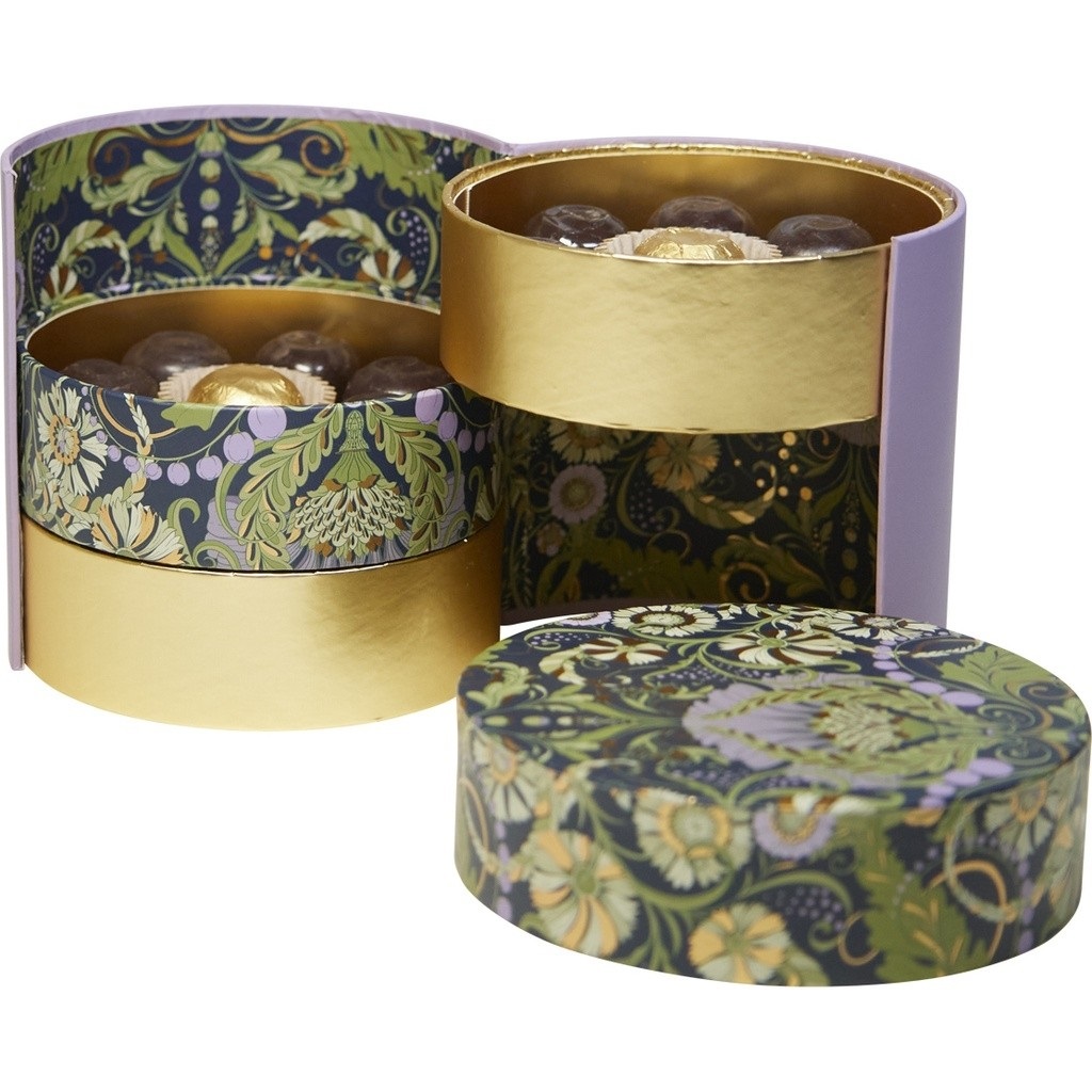 PRALINE BELGIENE VALENTINO DOUX VELOURS ROUND BOX 210G